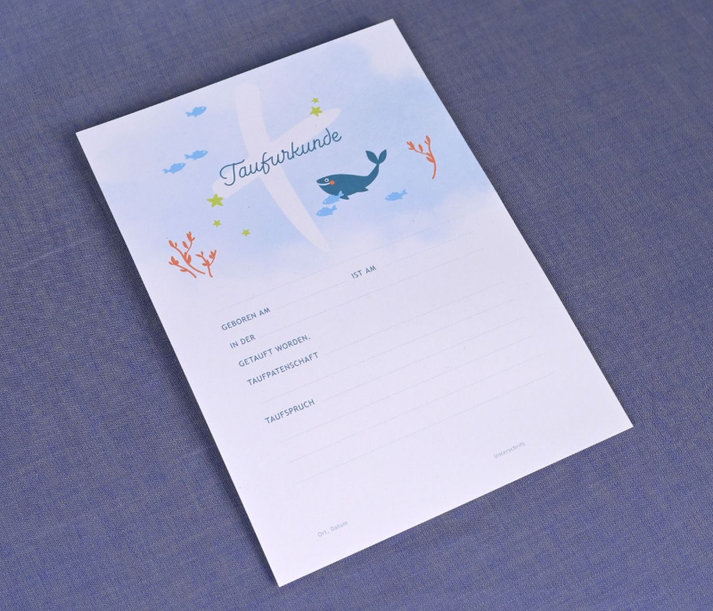 Preview: Urkunde Wal